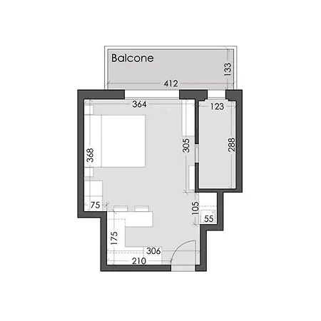 Monolocale Con Terrazzo Apartment Modena Exterior photo